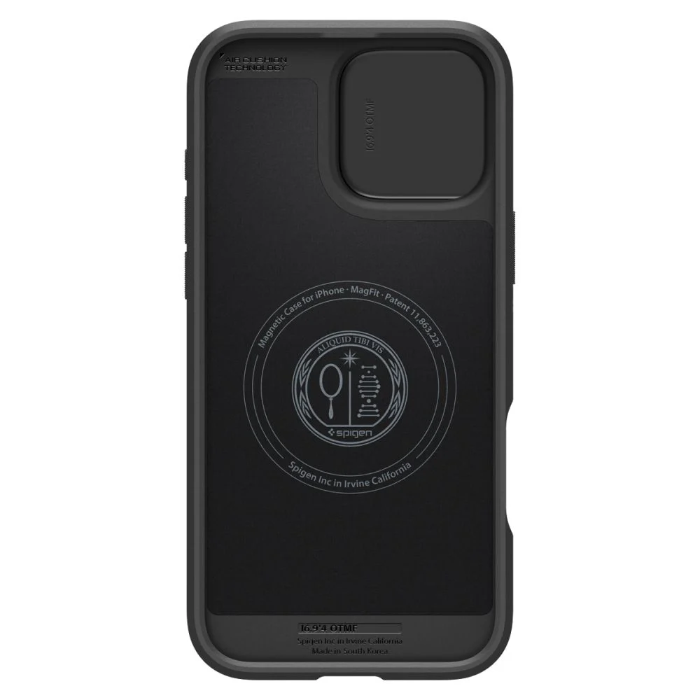 Калъф SPIGEN Optik Armor Apple iPhone 16 Pro, MagSafe /черен/ – снимка 5