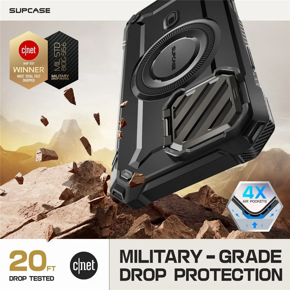 Калъф SUPCASE UB Grip MagSafe Apple iPhone 16 Pro /черен/ (Copy) – снимка 3