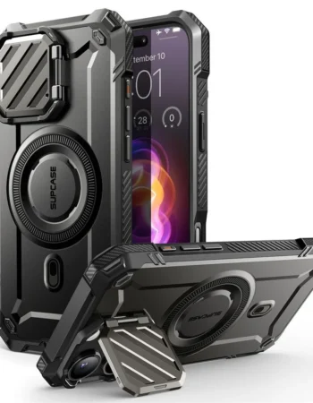 Калъф SUPCASE UB Grip MagSafe Apple iPhone 16 Pro /черен/ (Copy)