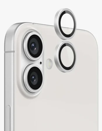 Metal Camera Lens Apple iPhone 16/16 Plus /бели/
