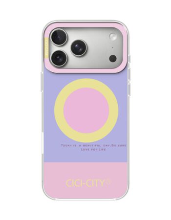 Калъф CiCi Candy Pastel MagSafe Apple iPhone 17 Air /лилаво-розов/