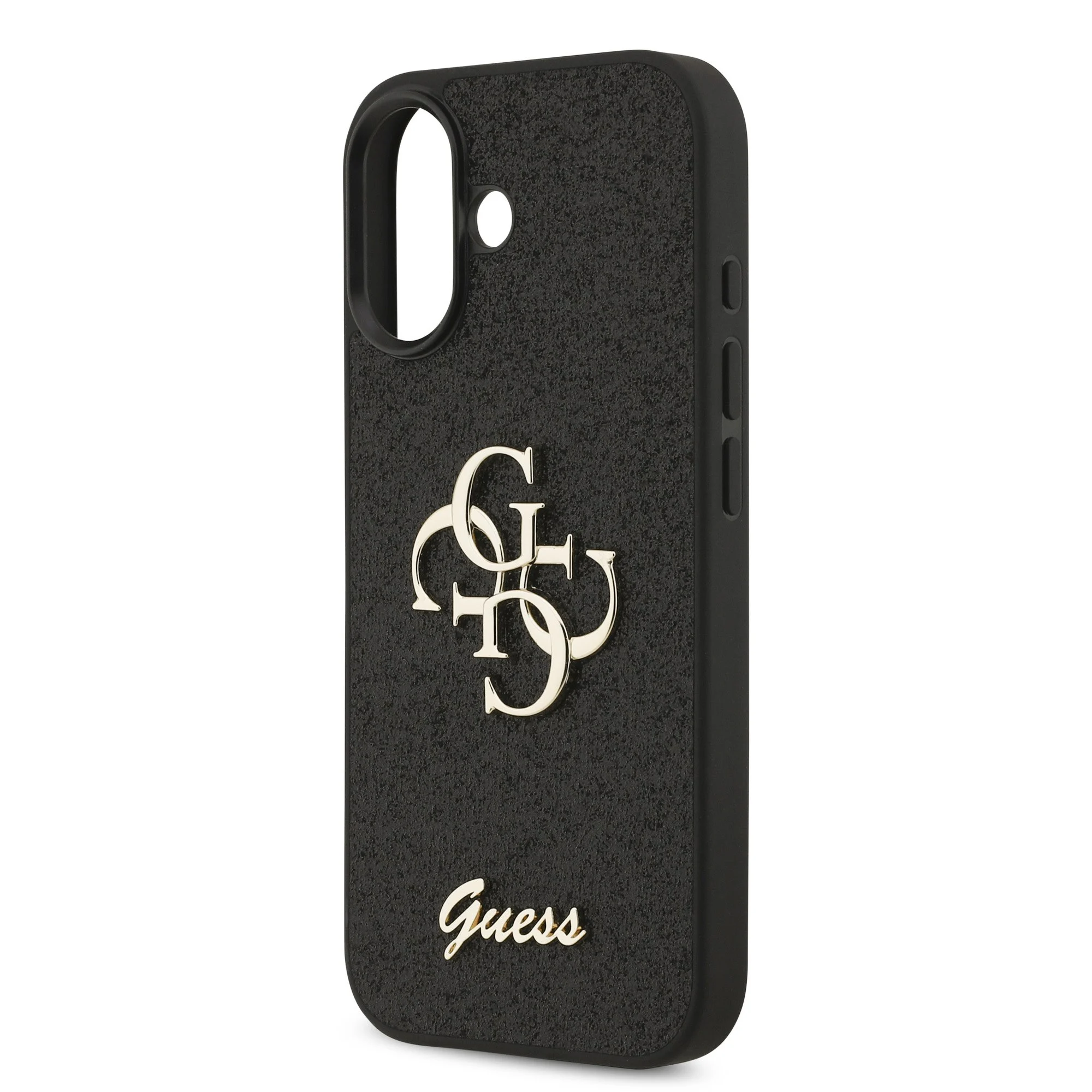 guess pu fixed glitter 4g iphone 17 5