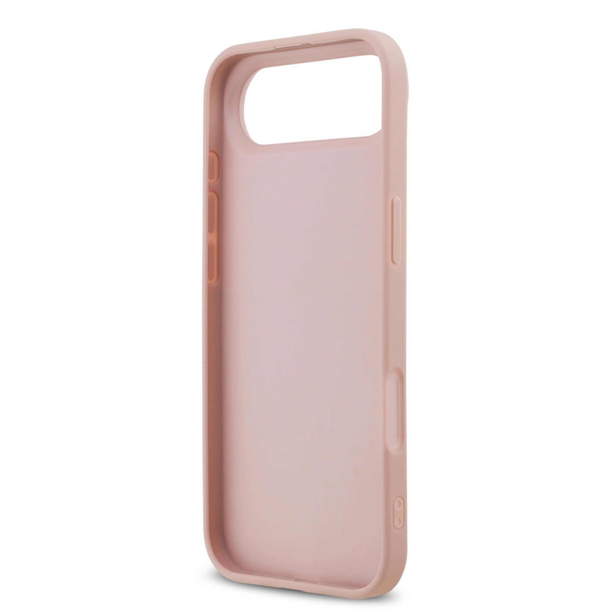 GUESS Калъф Apple iPhone 17 Air, PU Fixed Glitter 4G Metal Logo, розов - GUHCP17MHG4SGP – снимка 2