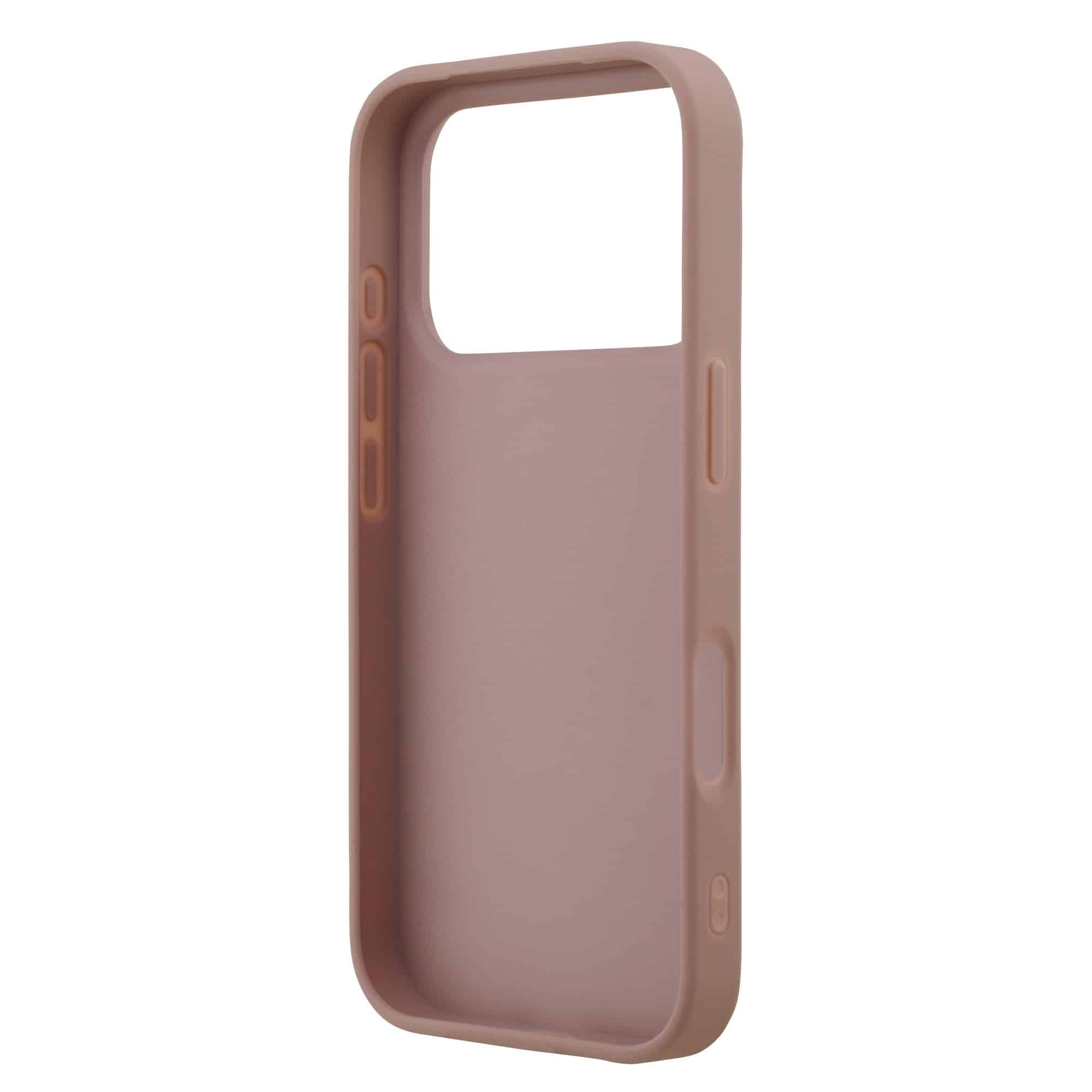 GUESS Калъф Apple iPhone 17 Pro Max, PU Fixed Glitter 4G Metal Logo, розов - GUHCP17XHG4SGP – снимка 6