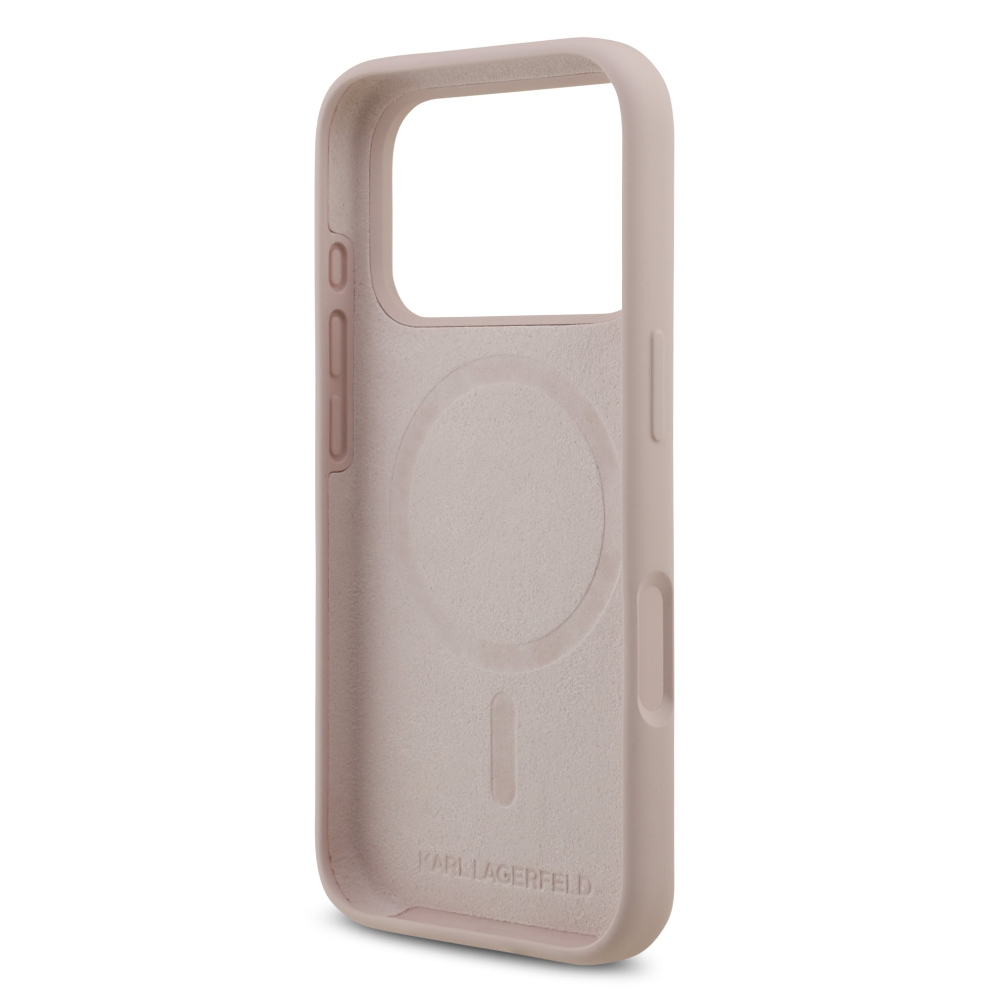 Karl Lagerfeld Калъф Apple iPhone 17 Pro Max, Liquid Silicone K/C MagSafe /розов/ - KLHMP17XSCMKCRHP – снимка 6