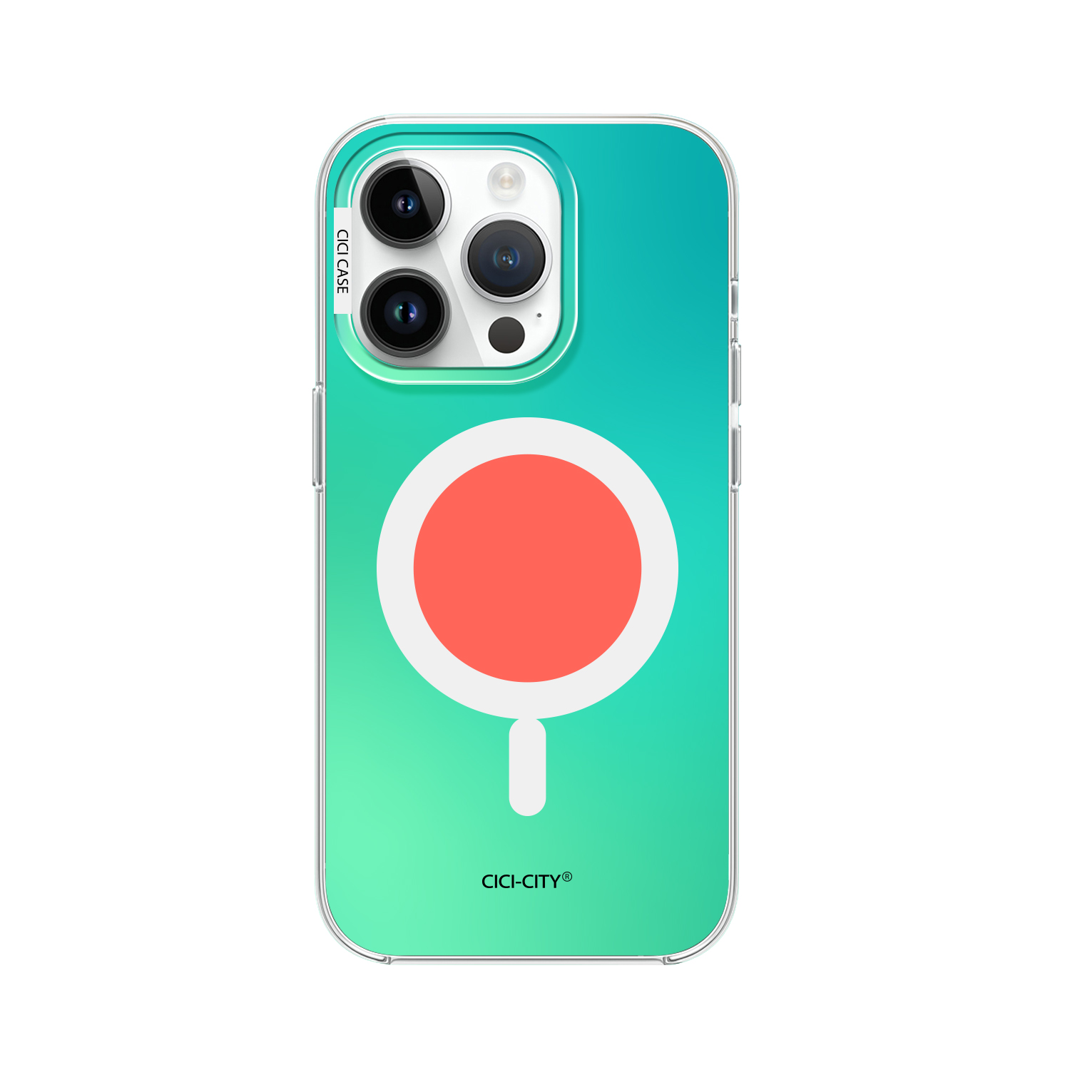 Калъф CiCi Macaron Glow MagSafe Apple iPhone 17 Air /студеносин/
