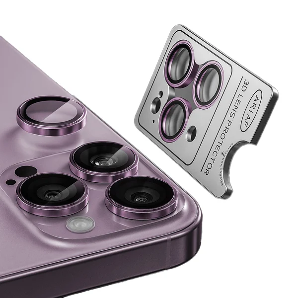nordic camera lens purple ip17