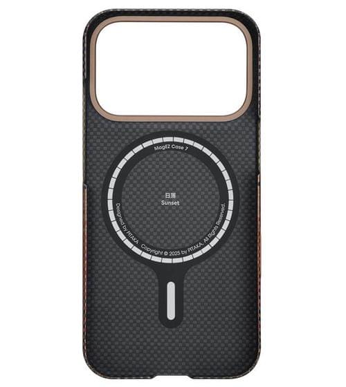 PITAKA Калъф Apple iPhone 17 Pro Max, Ultra-Slim MagSafe, sunset - KI1702SPM – снимка 7