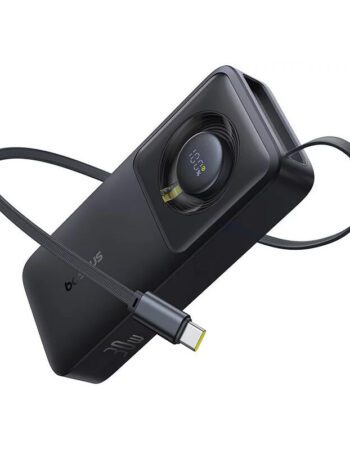 BASEUS Power Bank 10000 mAh 30W, Free2Pull /черен/ - P10073701123-00