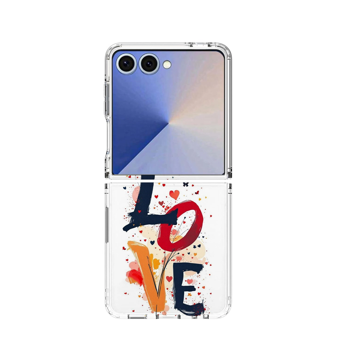 Калъф LOVE-Splash Samsung Z Flip 7 /Love letters/