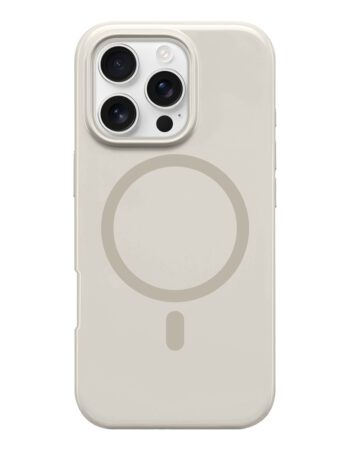 NORDIC Калъф Liquid Silicone Apple iPhone 17 Pro MAX, MagSafe /Champagne/