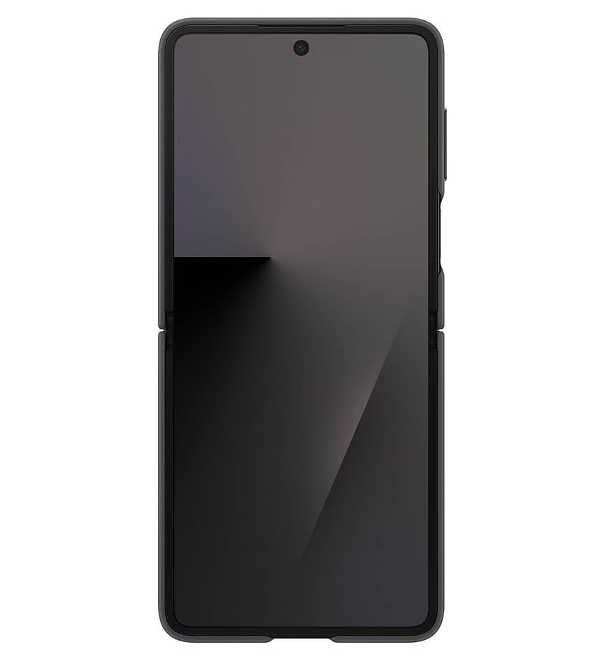 Оригинален Калъф Silicone Cover with Ring Samsung Z Flip 7 EF-PF766TBE /черен/ – снимка 2