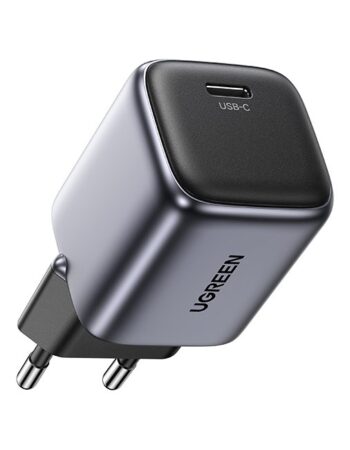UGREEN 220V 20W, 1C Nexode Mini GaN /графит/ - CD318 / 90664