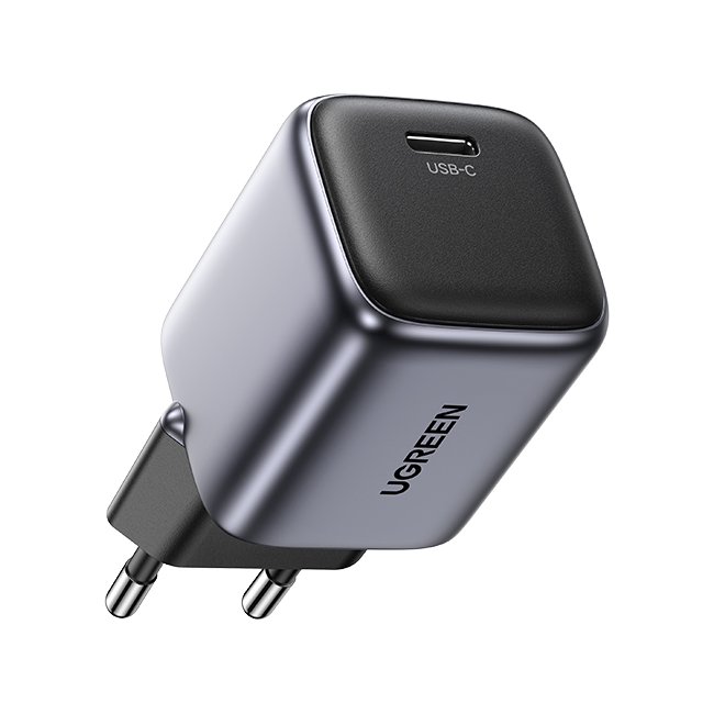 UGREEN 220V 20W, 1C Nexode Mini GaN /графит/ - CD318 / 90664