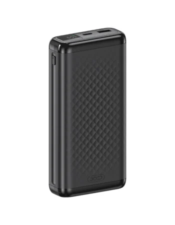 XO Power Bank 20000 mAh, 22.5W, черен - PB309