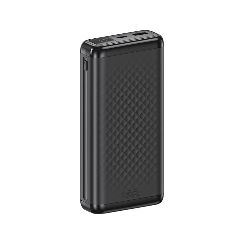 XO Power Bank 20000 mAh, 22.5W, черен - PB309
