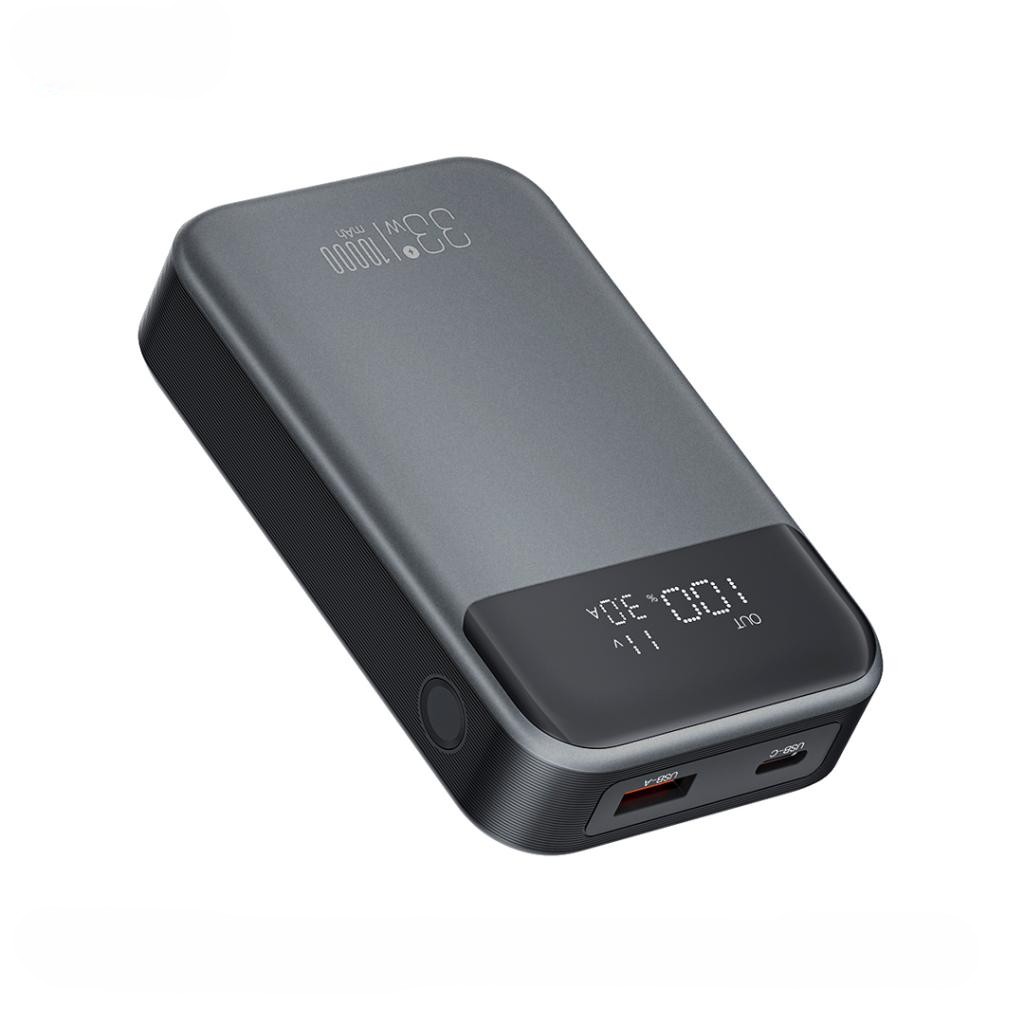 XO Power Bank 10000 mAh, 33W, черен - PR232 – снимка 3