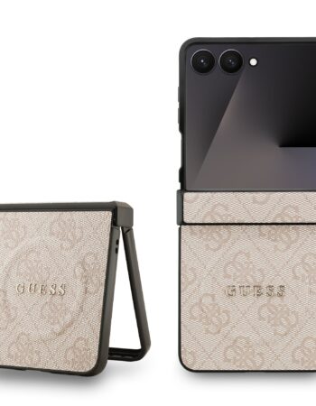 GUESS Калъф Samsung Z Flip 7,PU Leather 4G Colored Ring MagSafe, розов - GUHMZF7P4MSEGCP