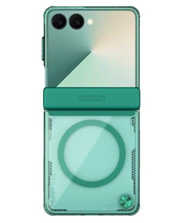 NILLKIN Калъф Samsung Z Flip 7, Iceblade Prop MagSafe /зелен/