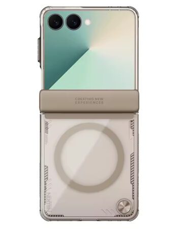 NILLKIN Калъф Samsung Z Flip 7, Iceblade Prop MagSafe /кафяв/