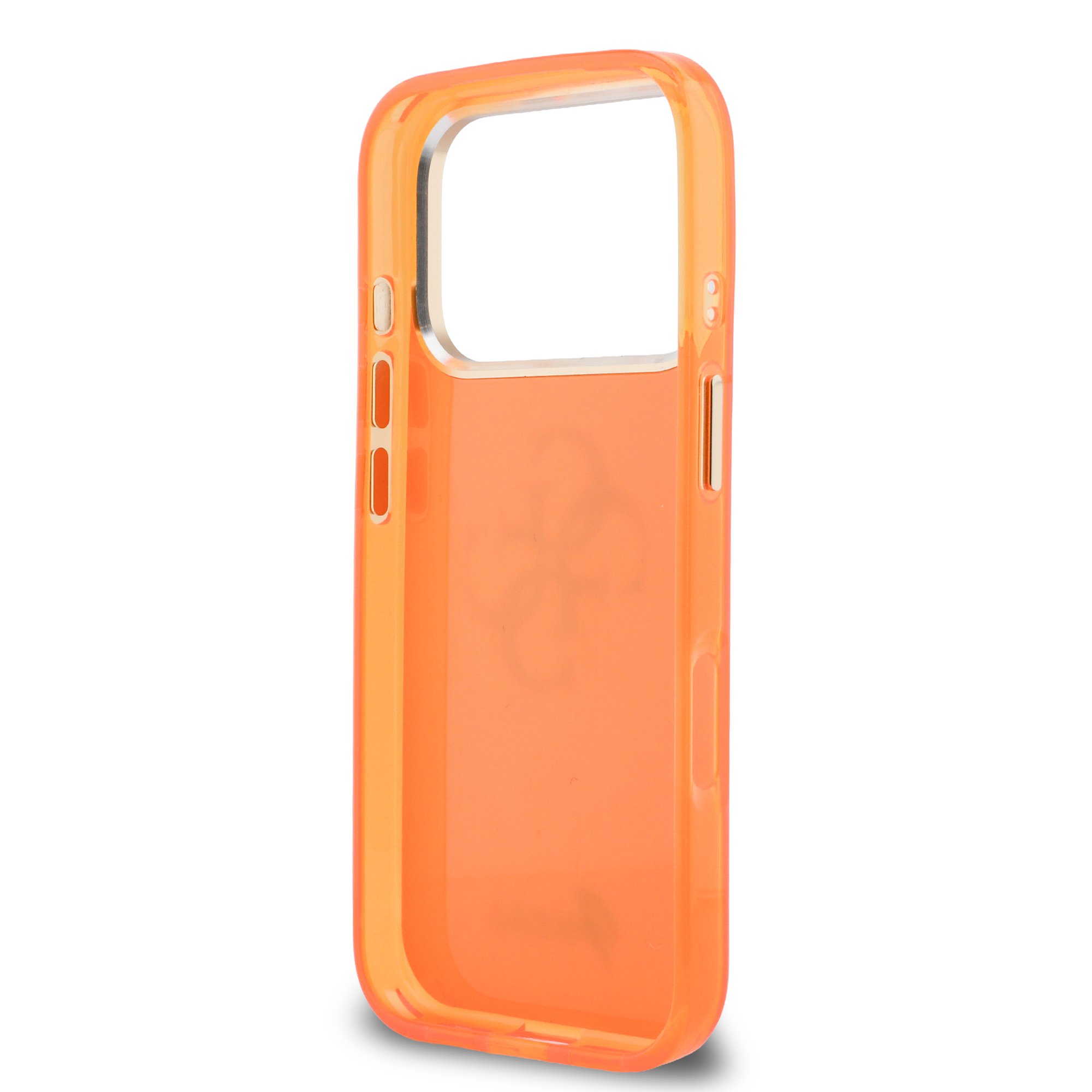 GUESS Калъф Apple iPhone 17 Pro Max, IML 4G Script Metal Logo /оранжев/ - GUHCP17X5HC4MLSO – снимка 6