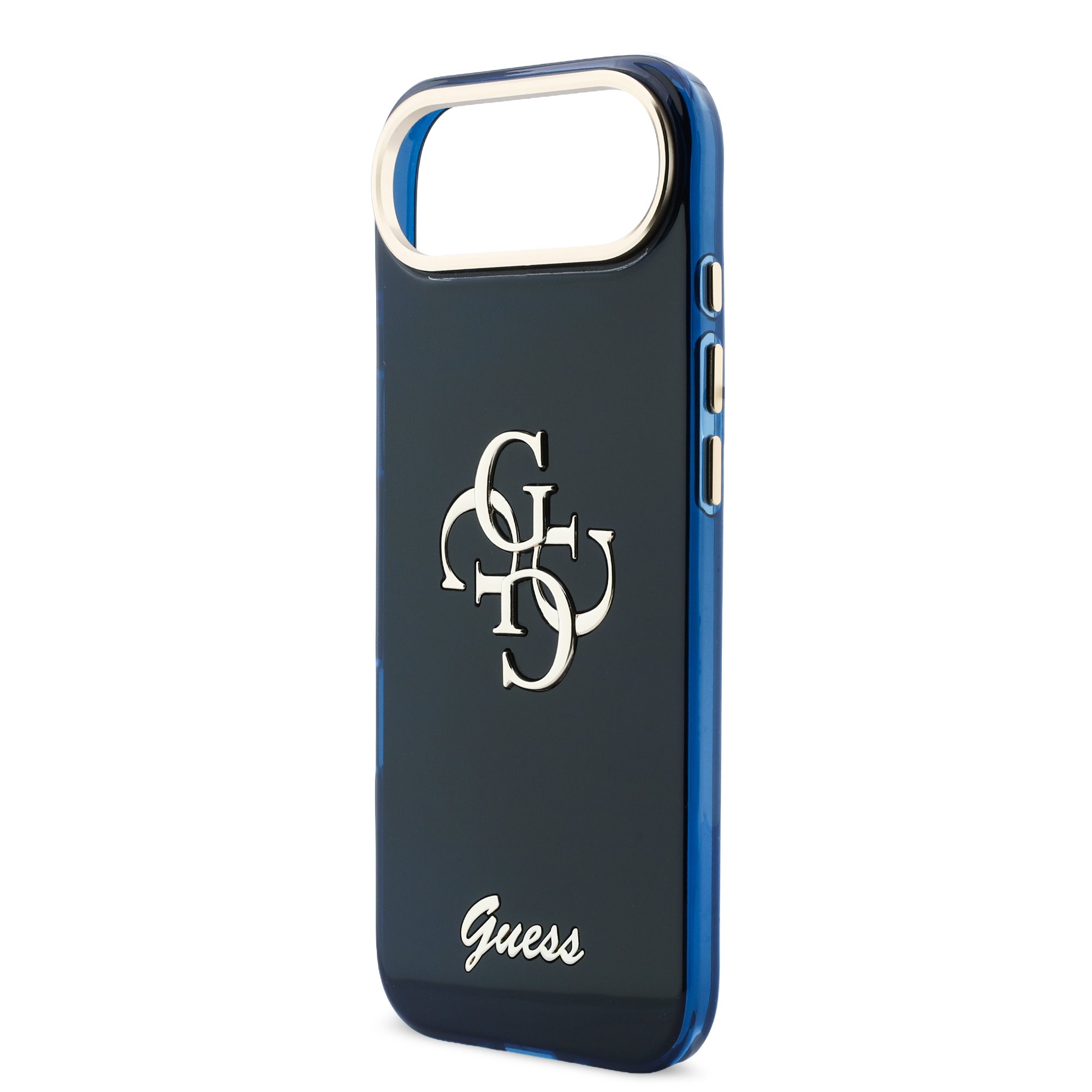 GUESS Калъф Apple iPhone 17 Air, IML 4G Script Metal Logo /син/ - GUHCP17M5HC4MLSB – снимка 5