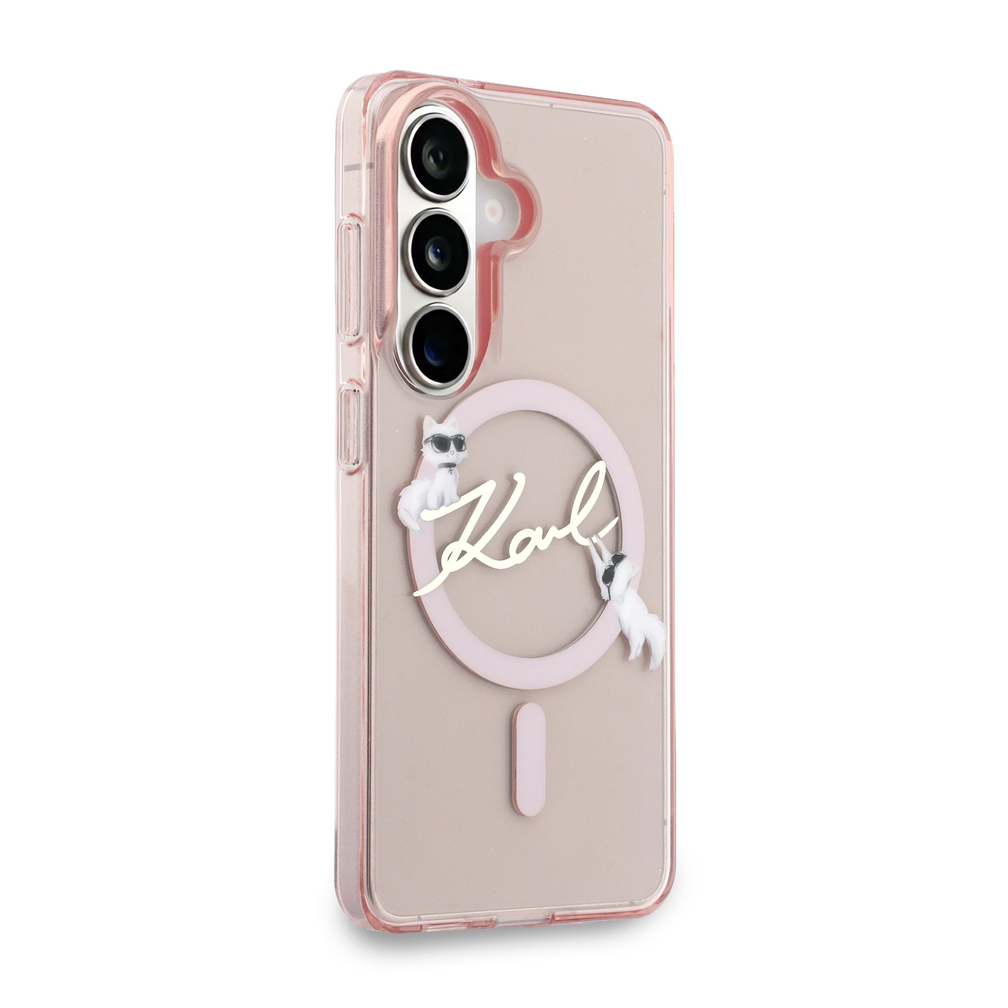 Karl Lagerfeld Калъф Samsung S26, IML Choupette Head MagSafe /розов/ - KLHMS26S5HKSCAP – снимка 5