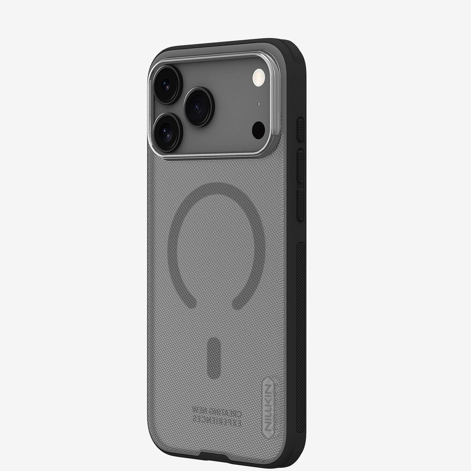 NILLKIN Калъф Apple iPhone 17 Pro Max, Super Frosted Shield MagSafe /прозрачно черен/ – снимка 2