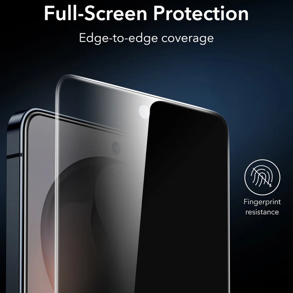 ESR UltraFit Armorite PRIVACY Tempered glass Samsung S26 Ultra – снимка 4