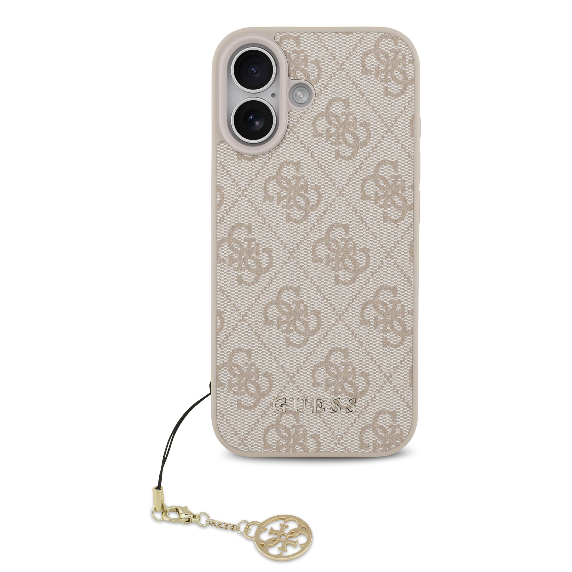 GUESS Калъф Apple iPhone 17, 4G Charm Tone on Tone MagSafe, розов - GUHMP17SGF4GCP – снимка 2