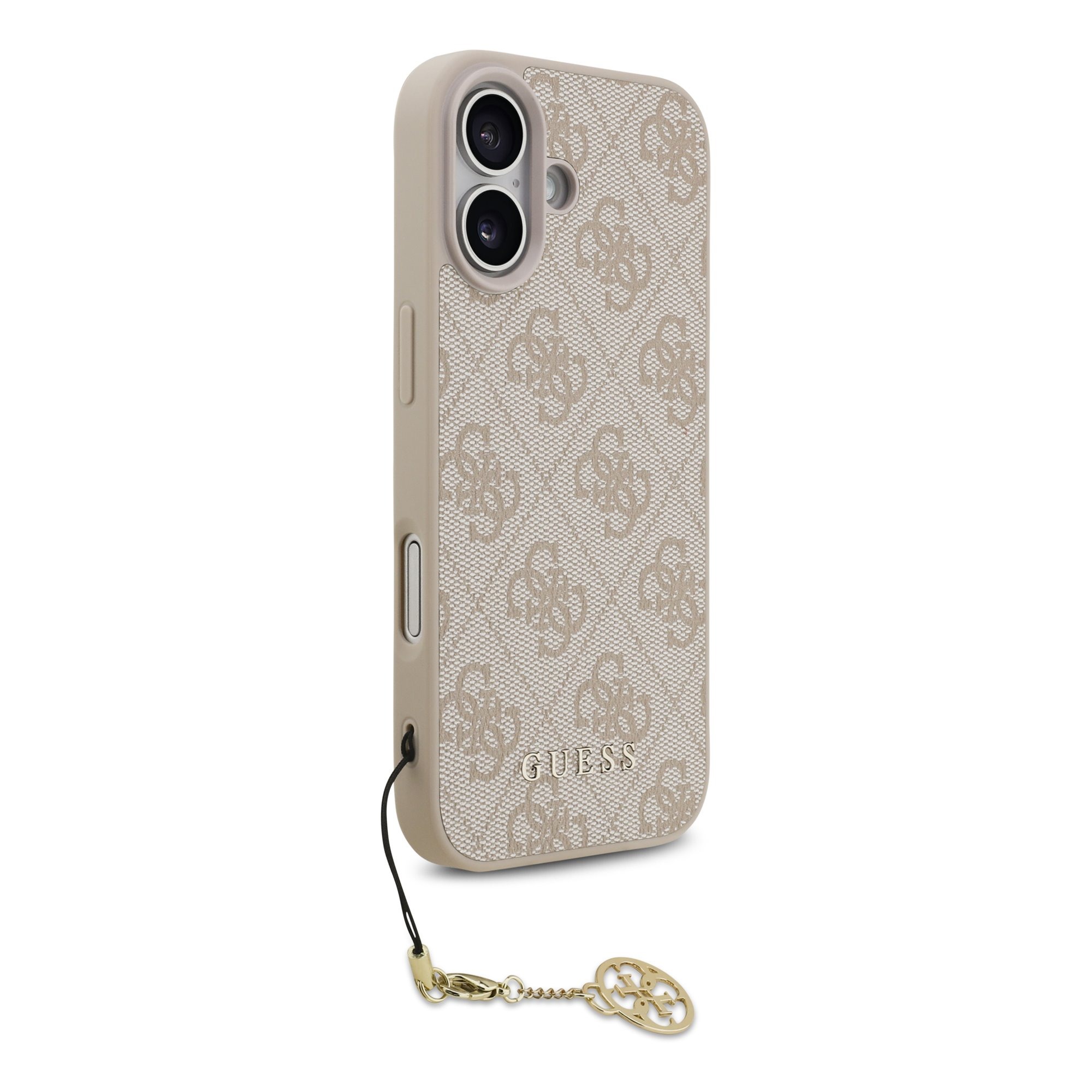 GUESS Калъф Apple iPhone 17, 4G Charm Tone on Tone MagSafe, розов - GUHMP17SGF4GCP – снимка 3