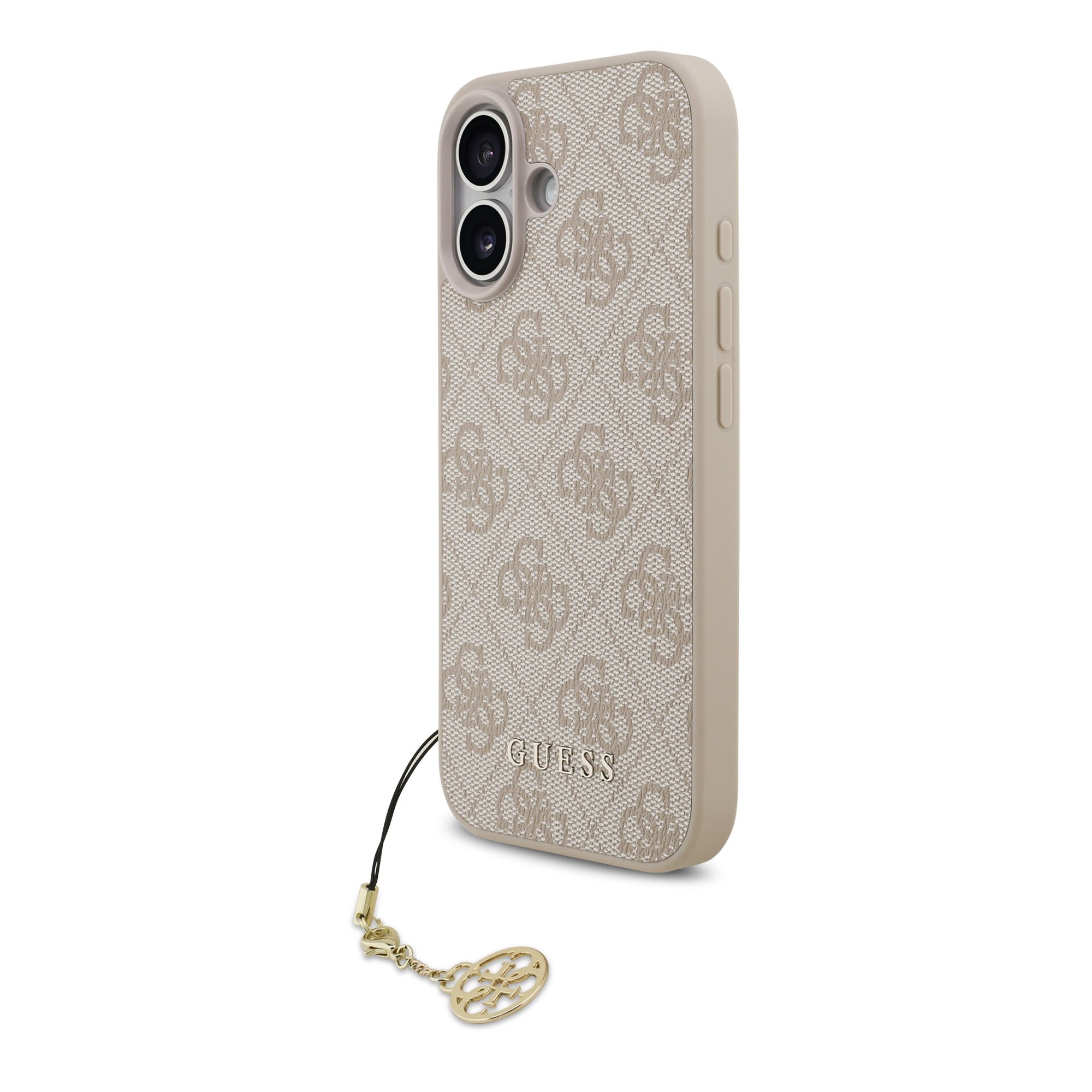 GUESS Калъф Apple iPhone 17, 4G Charm Tone on Tone MagSafe, розов - GUHMP17SGF4GCP