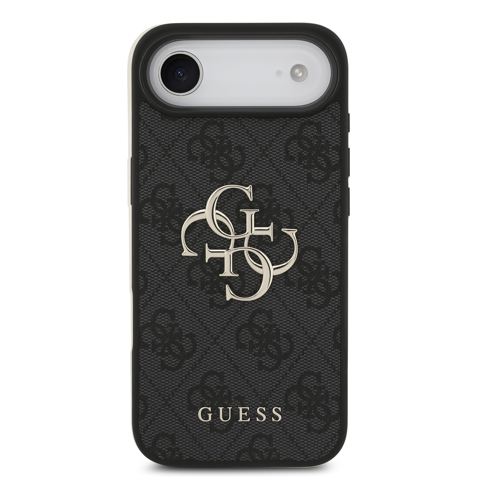 GUESS Калъф Apple iPhone 17 Air, PU 4G Metal Logo, /сив/ - GUHCP17M4GMGGR – снимка 3