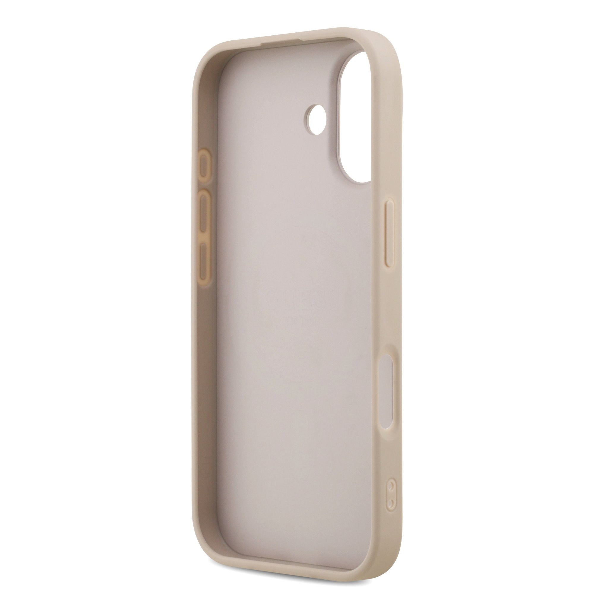 GUESS Калъф Apple iPhone 17, PU Leather 4G Colored Ring MagSafe, /розов/ - GUHMP17SG4GFRP – снимка 6
