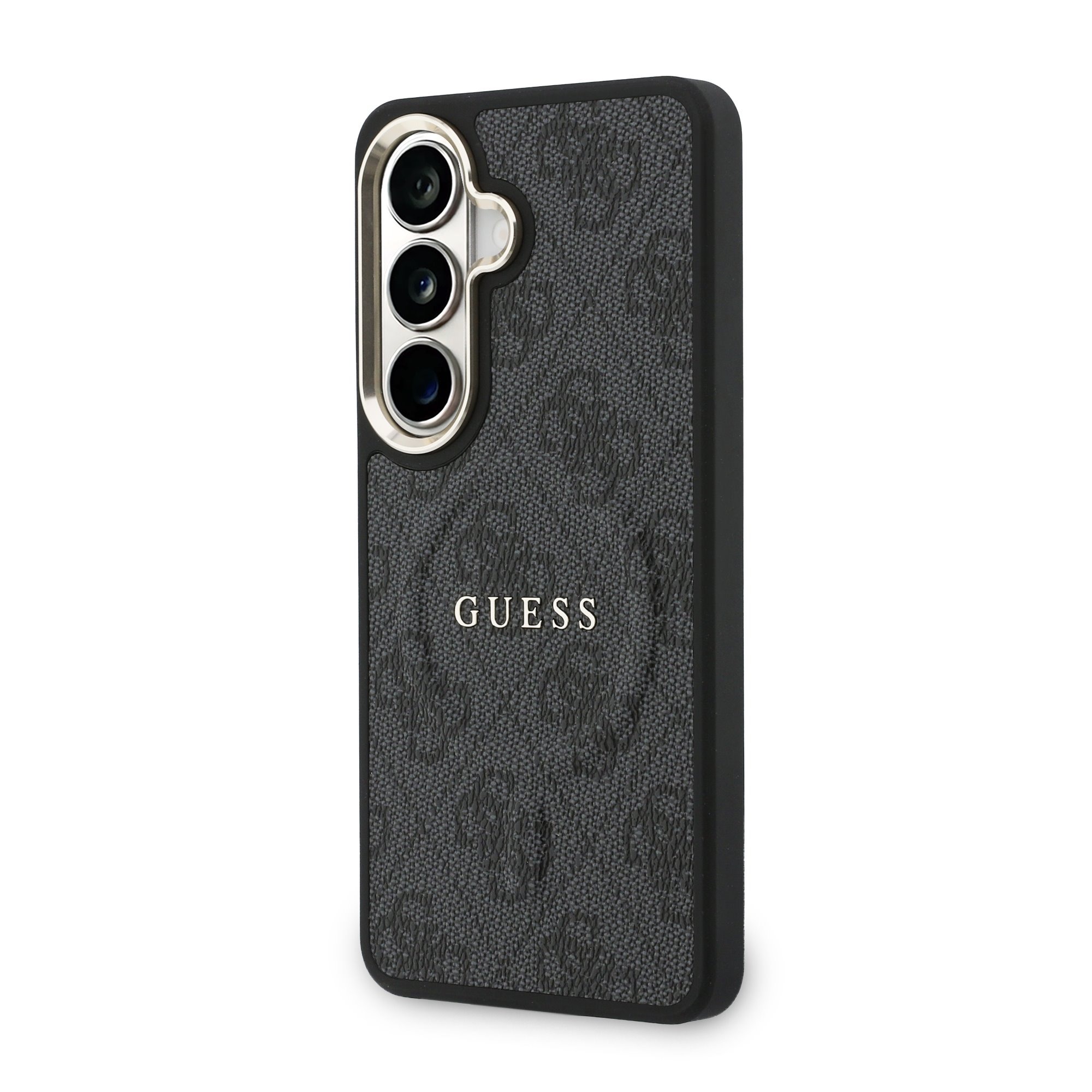 GUESS Калъф Samsung S26, PU Leather 4G Gold Frame MagSafe /черен/ - GUHMS26SP4MSEGCK – снимка 4