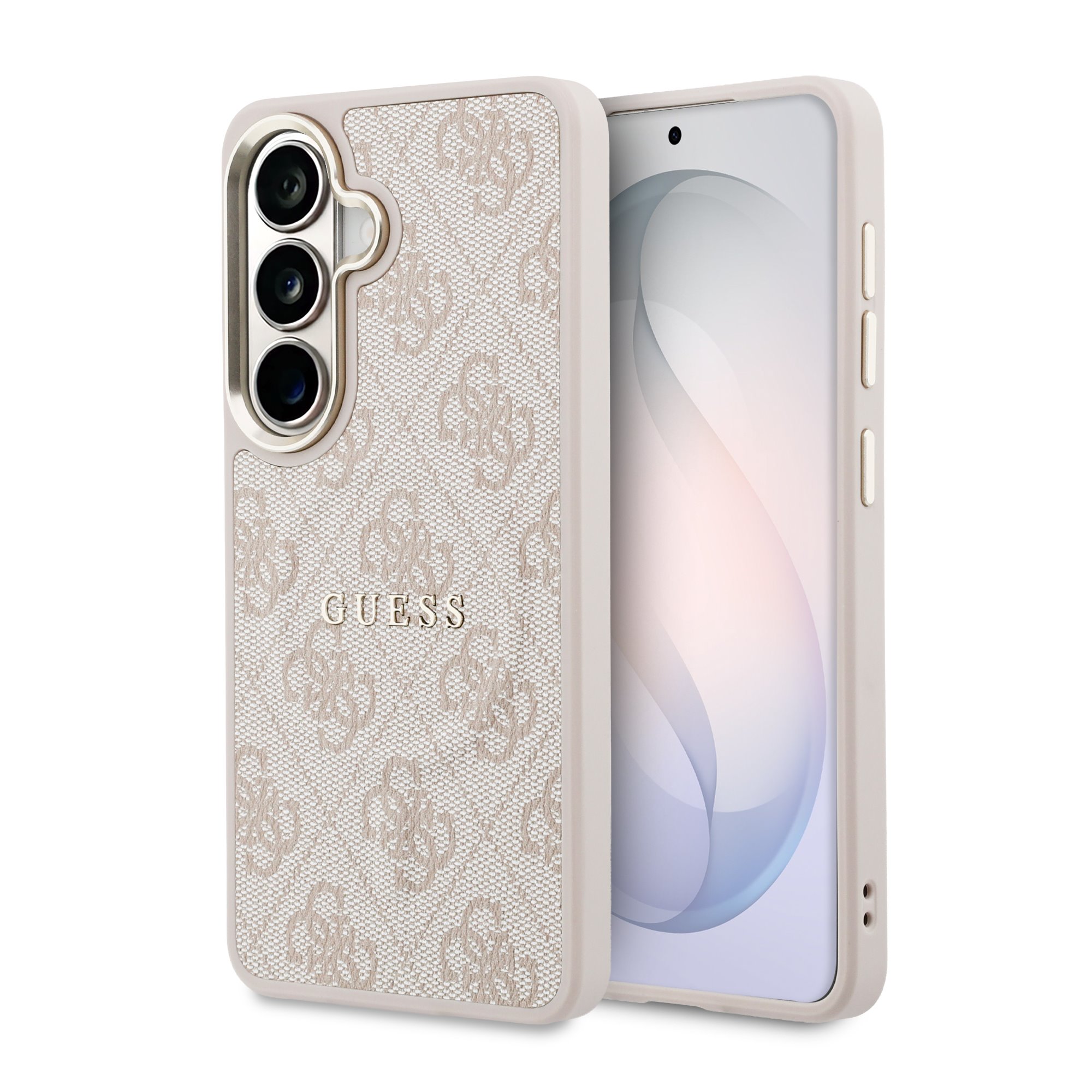 GUESS Калъф Samsung S26, PU Leather 4G Gold Frame MagSafe /розов/ - GUHMS26SP4MSEGCP