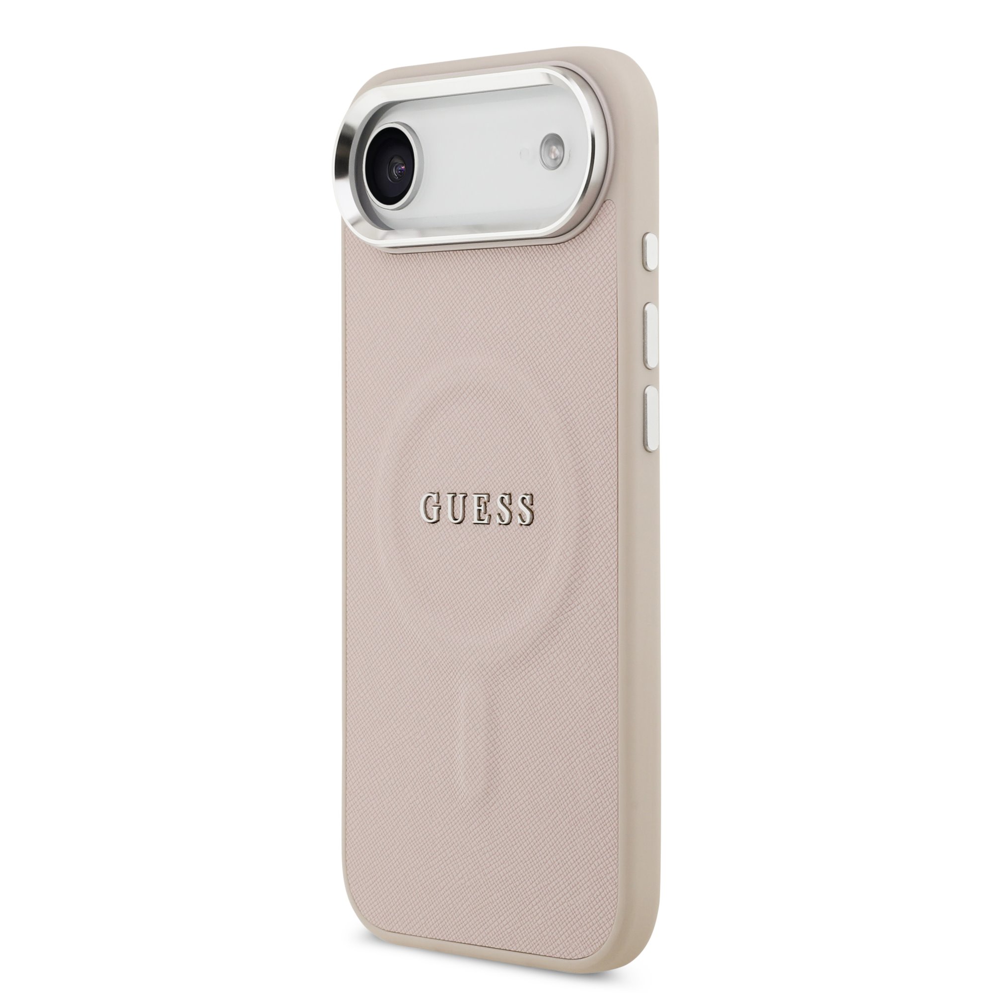GUESS Калъф Apple iPhone 17 Air, PU Saffiano MagSafe, розов - GUHMP17MPSAREGSP – снимка 2