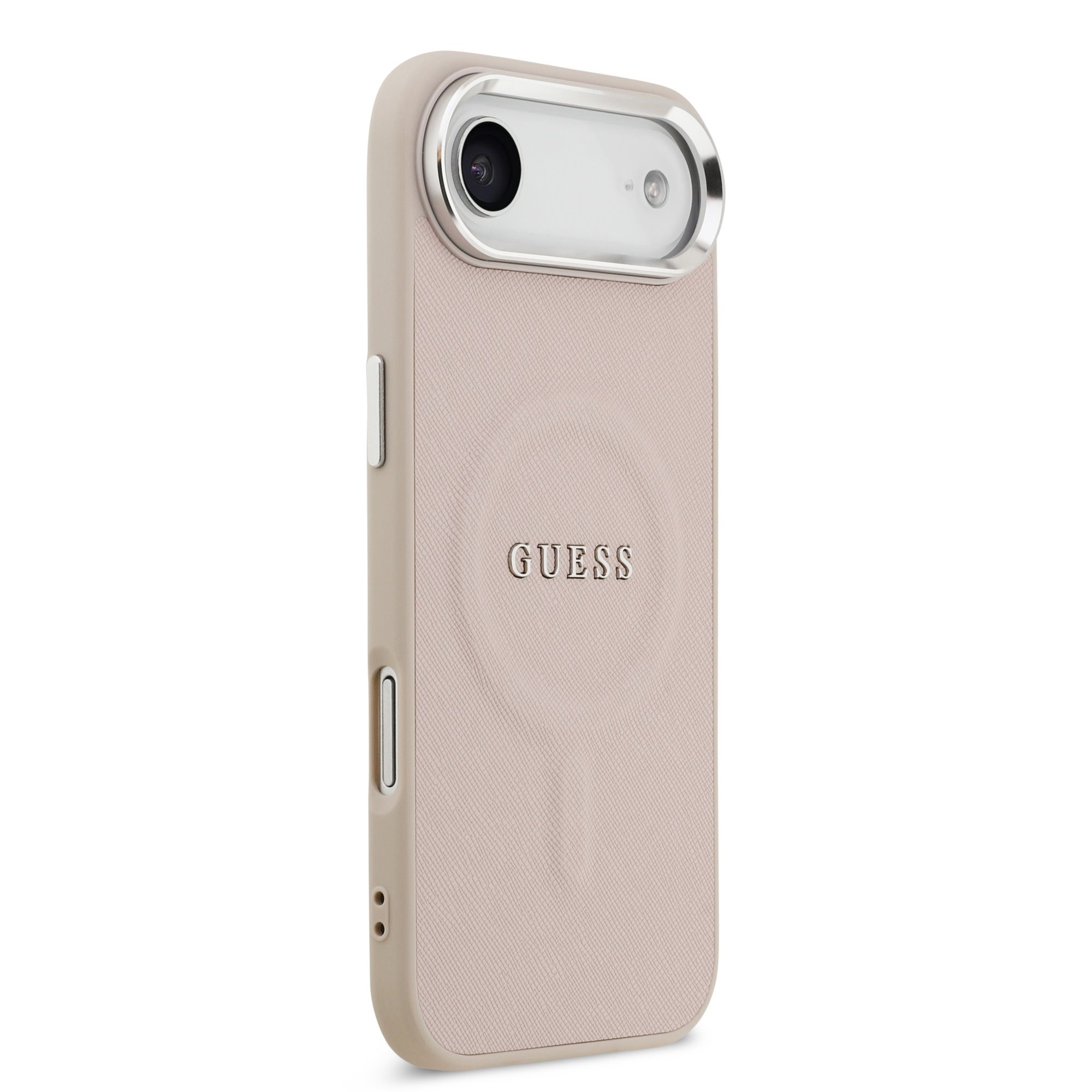 GUESS Калъф Apple iPhone 17 Air, PU Saffiano MagSafe, розов - GUHMP17MPSAREGSP – снимка 4