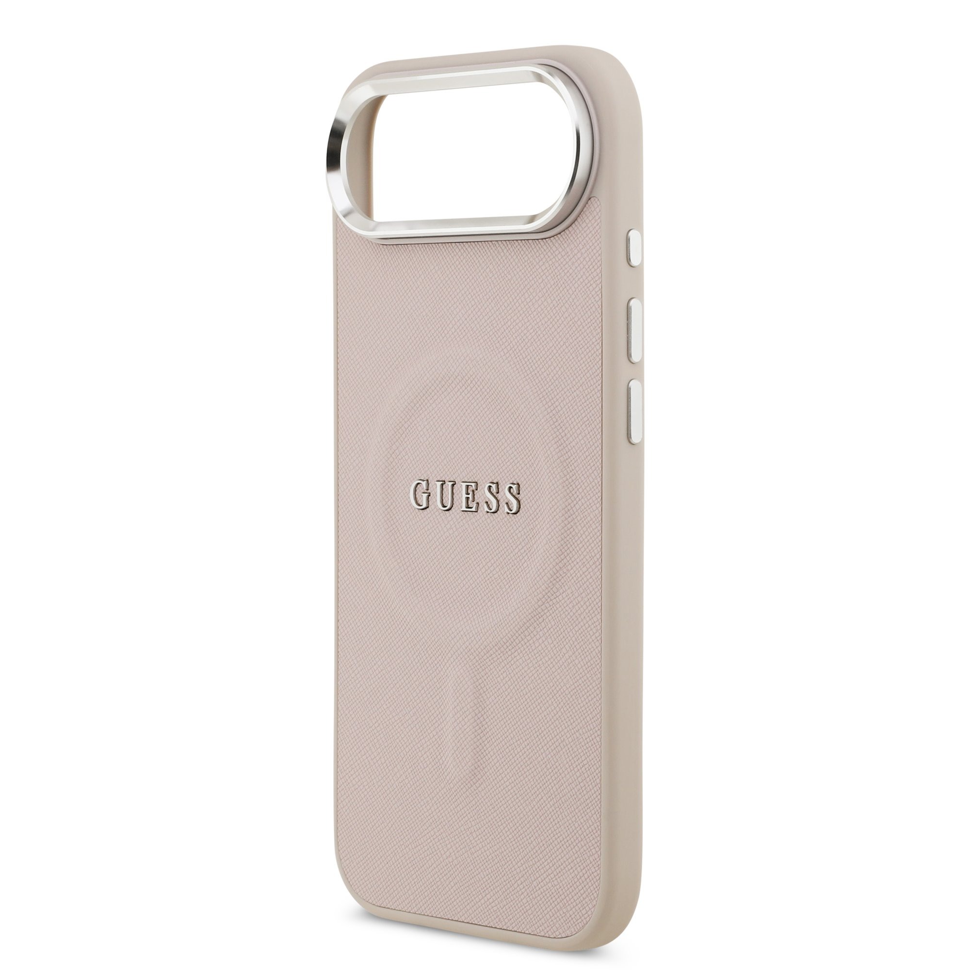 GUESS Калъф Apple iPhone 17 Air, PU Saffiano MagSafe, розов - GUHMP17MPSAREGSP – снимка 5