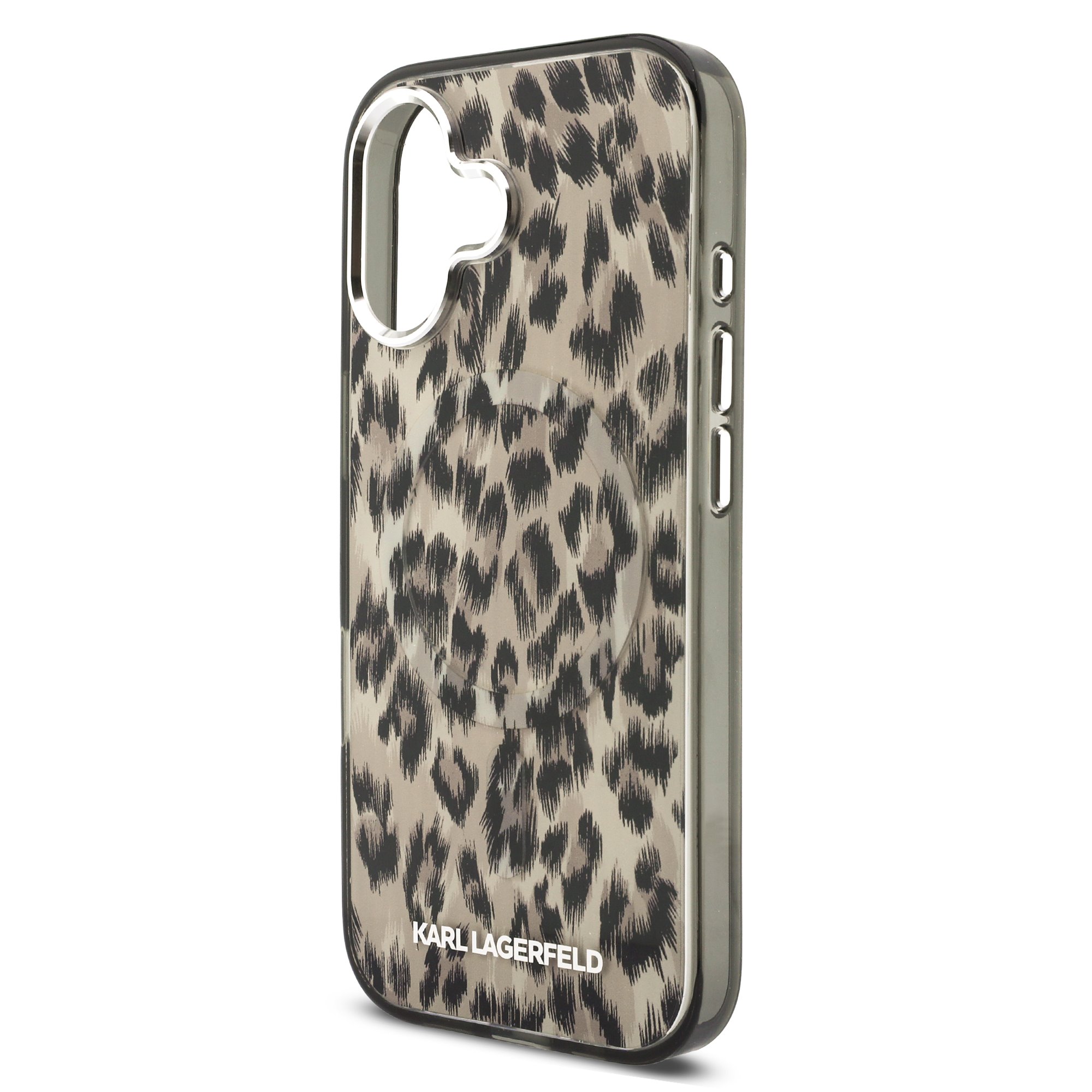 Karl Lagerfeld Калъф Apple iPhone 17, IML Leopard MagSafe /кафяв/ - KLHMP17SHDLEOICW – снимка 5