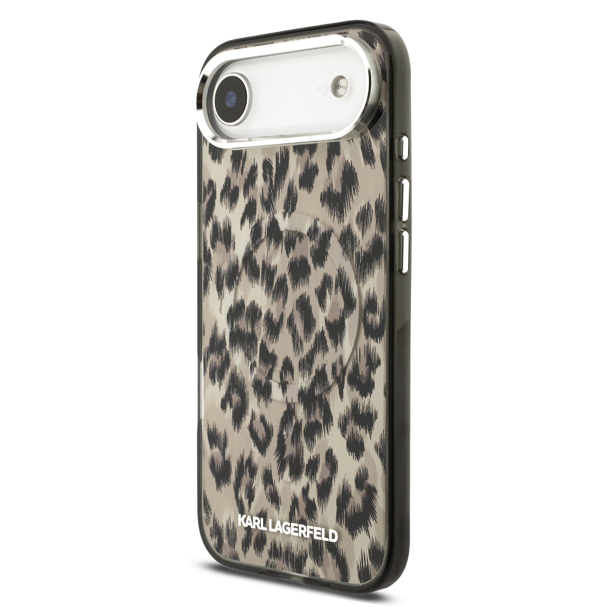 Karl Lagerfeld Калъф Apple iPhone 17 Air, IML Leopard MagSafe /кафяв/ - KLHMP17MHDLEOICW – снимка 3