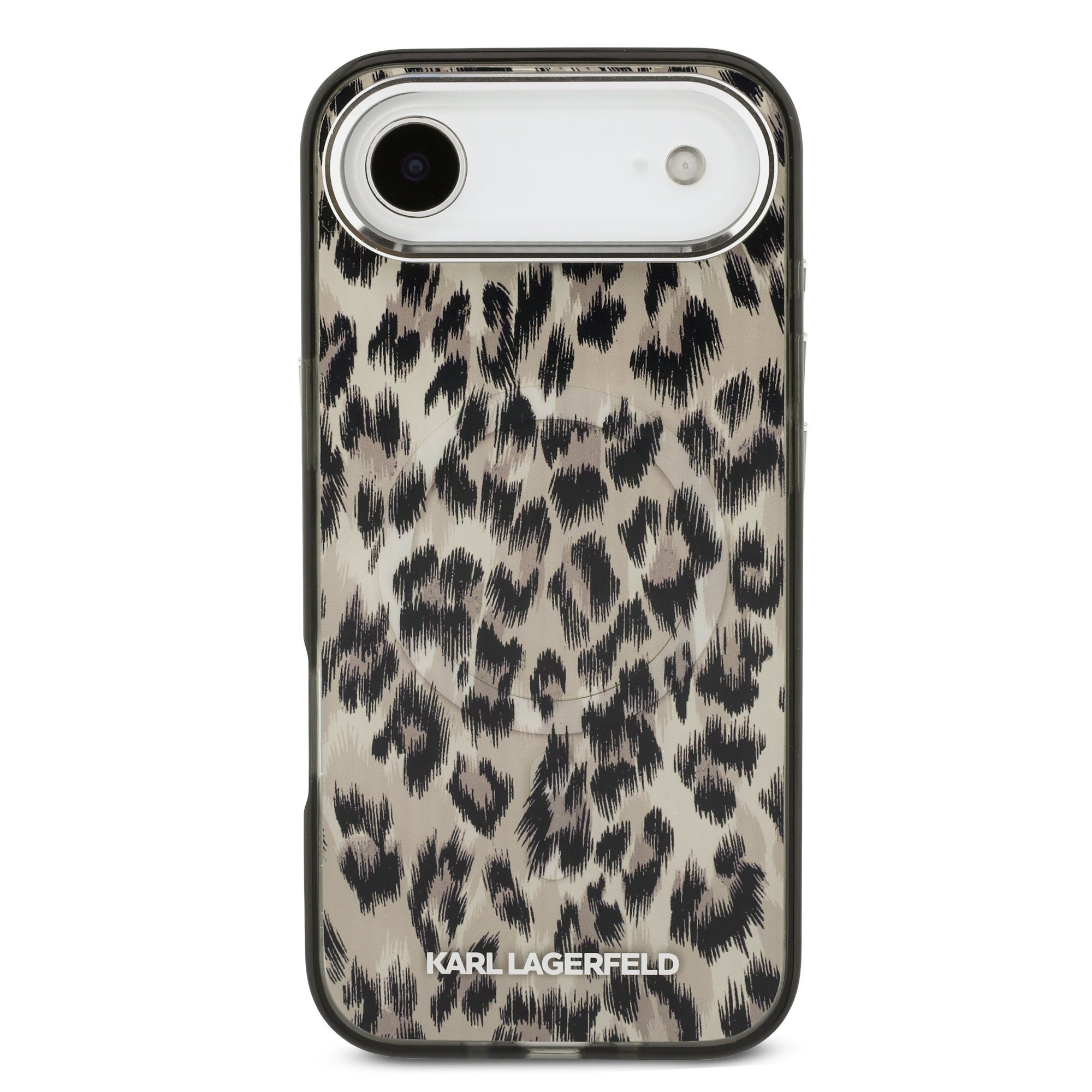 Karl Lagerfeld Калъф Apple iPhone 17 Air, IML Leopard MagSafe /кафяв/ - KLHMP17MHDLEOICW – снимка 4