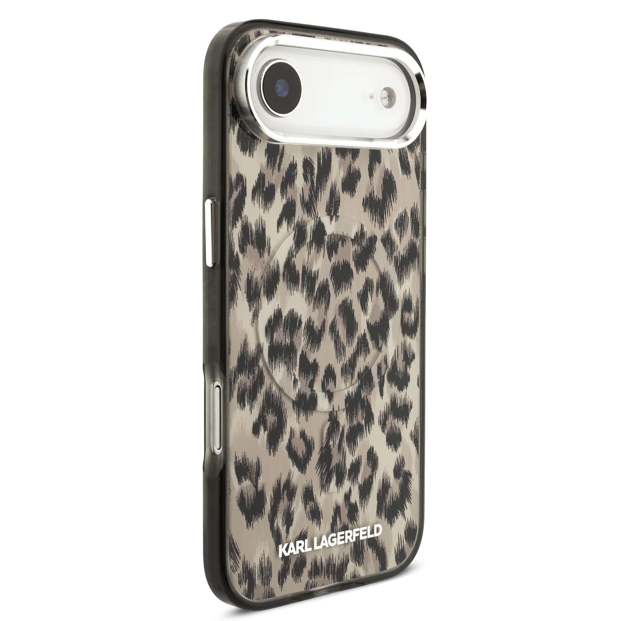 Karl Lagerfeld Калъф Apple iPhone 17 Air, IML Leopard MagSafe /кафяв/ - KLHMP17MHDLEOICW – снимка 5