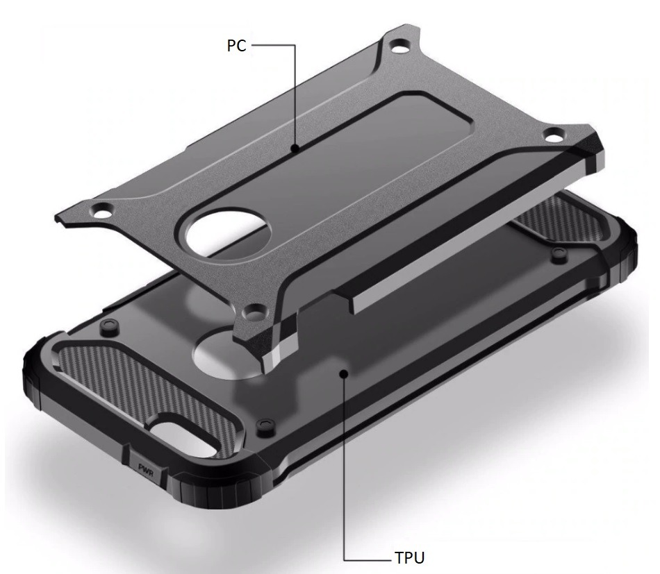 Калъф ARMOR Удароустойчив Samsung S22 Plus /черен/ – снимка 3
