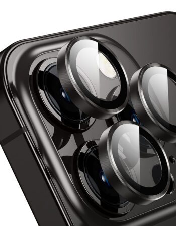 Metal Camera Lens Apple iPhone 12 Pro /черни/