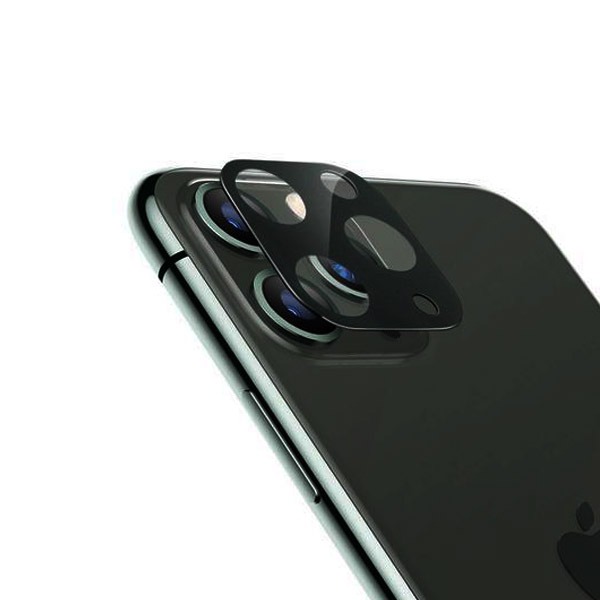 3D Camera Tempered Glass Apple iPhone 11 Pro /11 Pro Max /черен/ – снимка 3