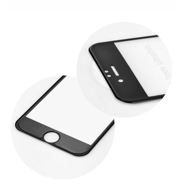 5D Tempered Glass Apple iPhone 6 Plus /черно/, FULL GLUE – снимка 3