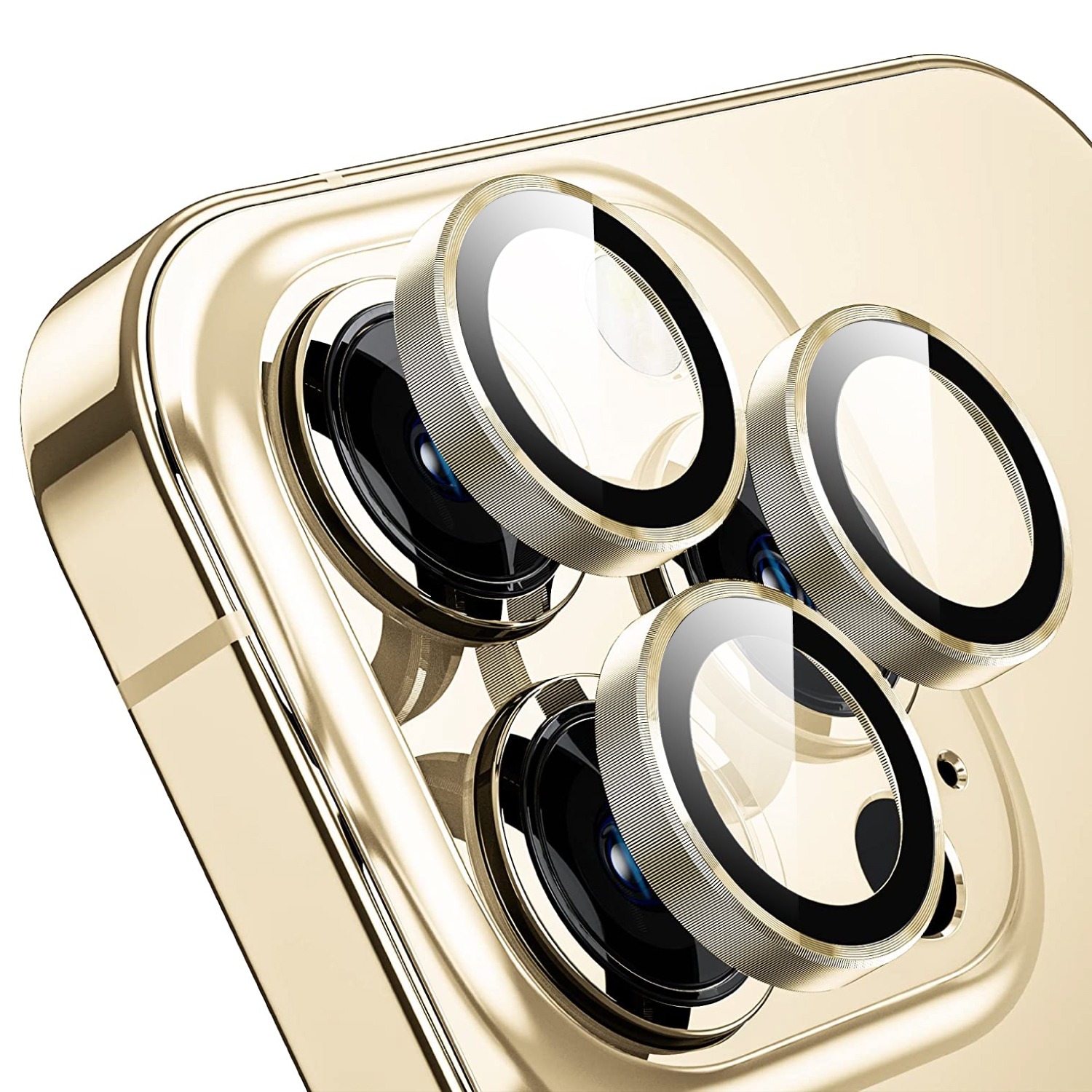 Metal Camera Lens Apple iPhone 14 Plus /златни/