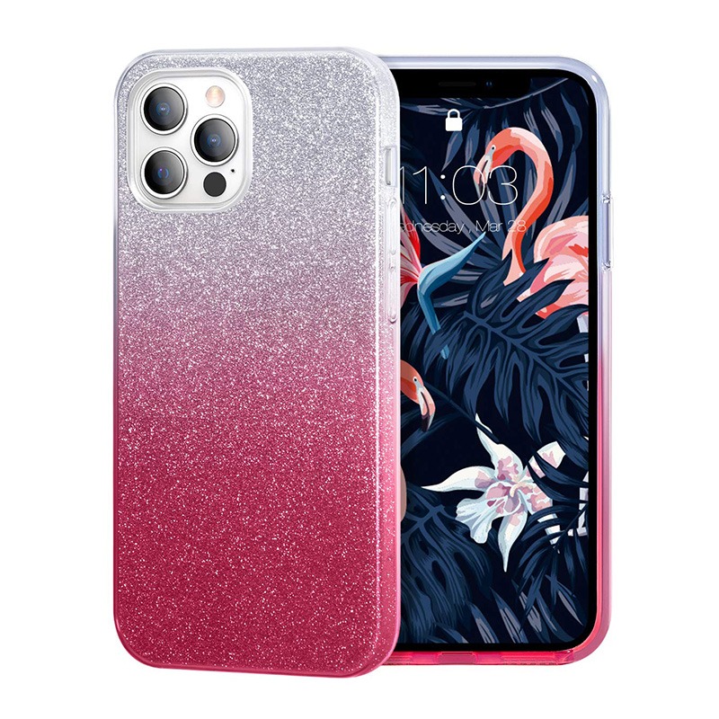 Калъф ENSIDA Fashion Samsung S10E /сребърен-розов/