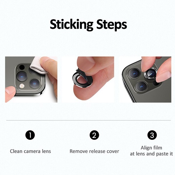 Metal Camera Lens Apple iPhone 14 Plus /златни/ – снимка 3